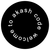 welcome to akash code